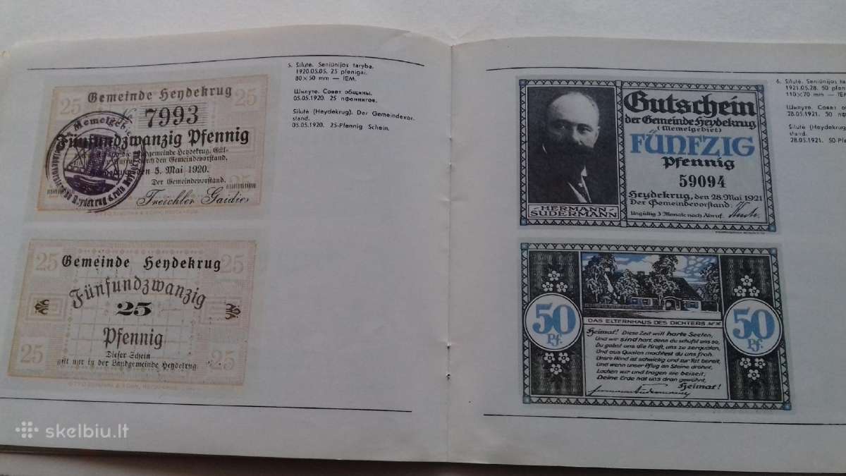Pinigai Lietuvoj.1915-1941m. - nuotraukos Nr. 5