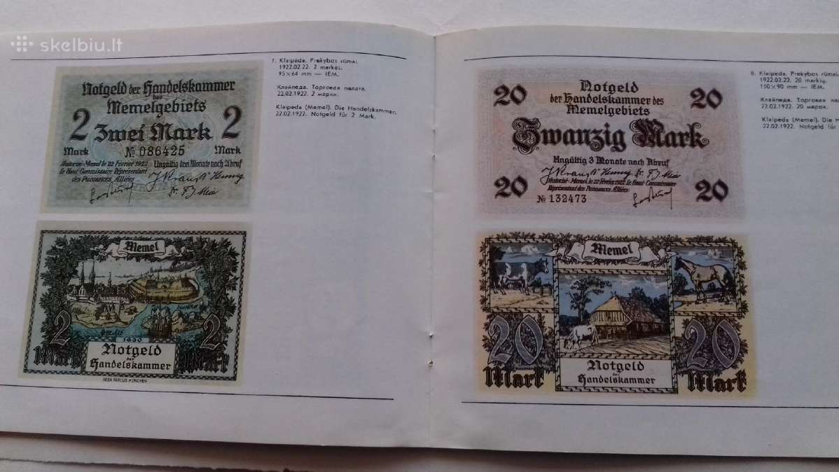 Pinigai Lietuvoj.1915-1941m. - nuotraukos Nr. 6