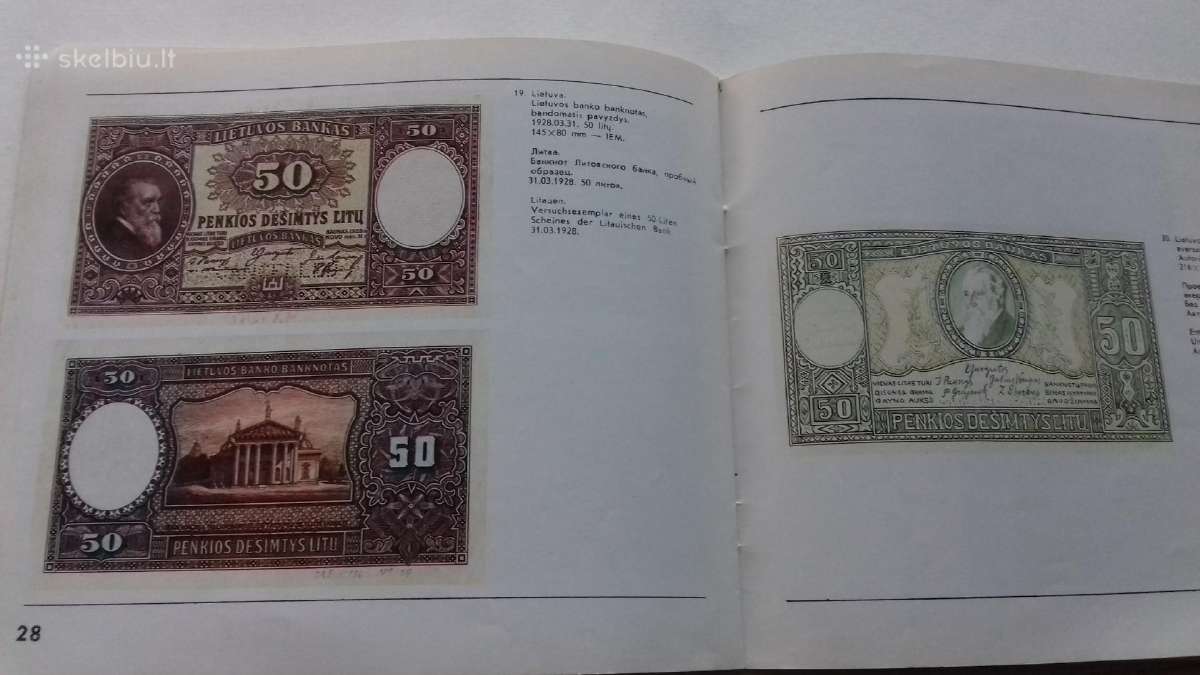 Pinigai Lietuvoj.1915-1941m. - nuotraukos Nr. 12