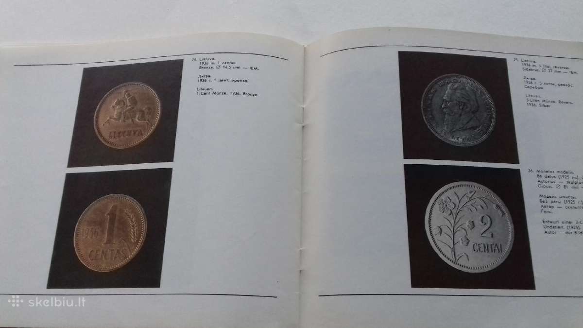 Pinigai Lietuvoj.1915-1941m. - nuotraukos Nr. 14