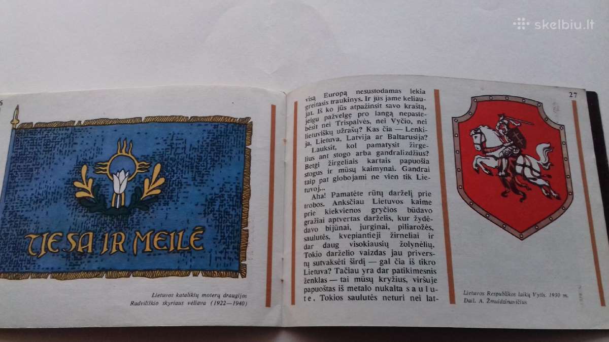 Lietuvos Valstybes Zenklai Veliavs.1991m - nuotraukos Nr. 6