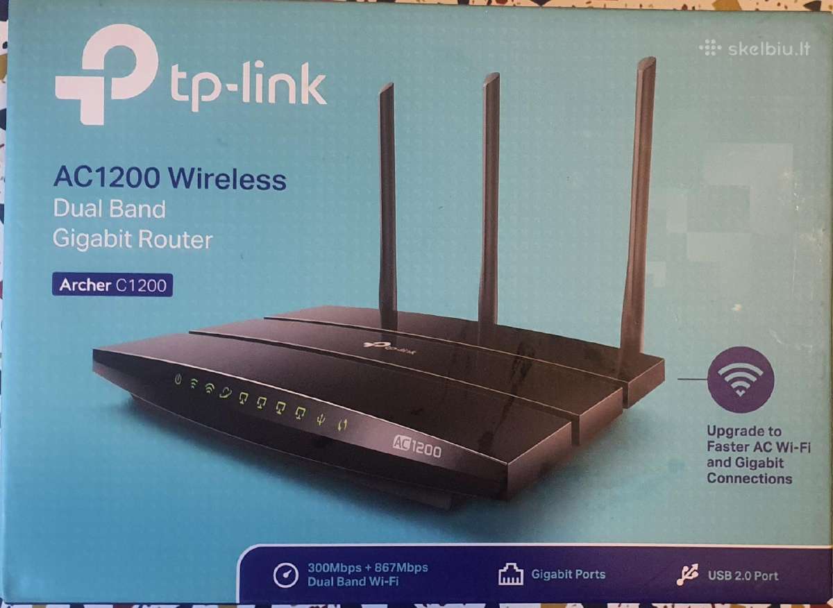 Tp-link Ac1200 Maršrutizatorius
