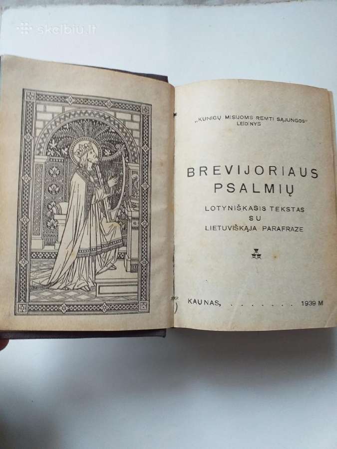 Brevijorius psalmynas lotynų lietuvių k. (1939)