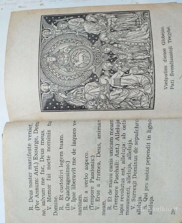 Brevijorius psalmynas lotynų lietuvių k. (1939) - nuotraukos Nr. 4