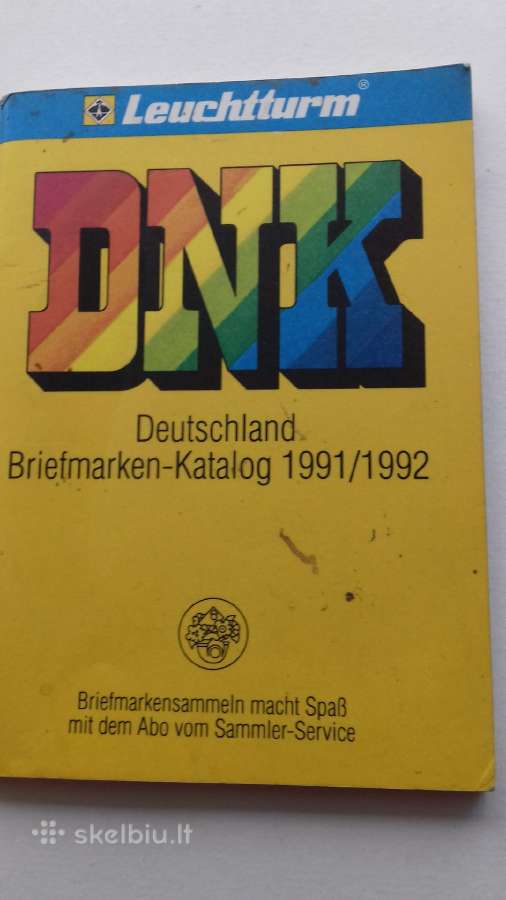 Katalogas.dnk 1991-1992.
