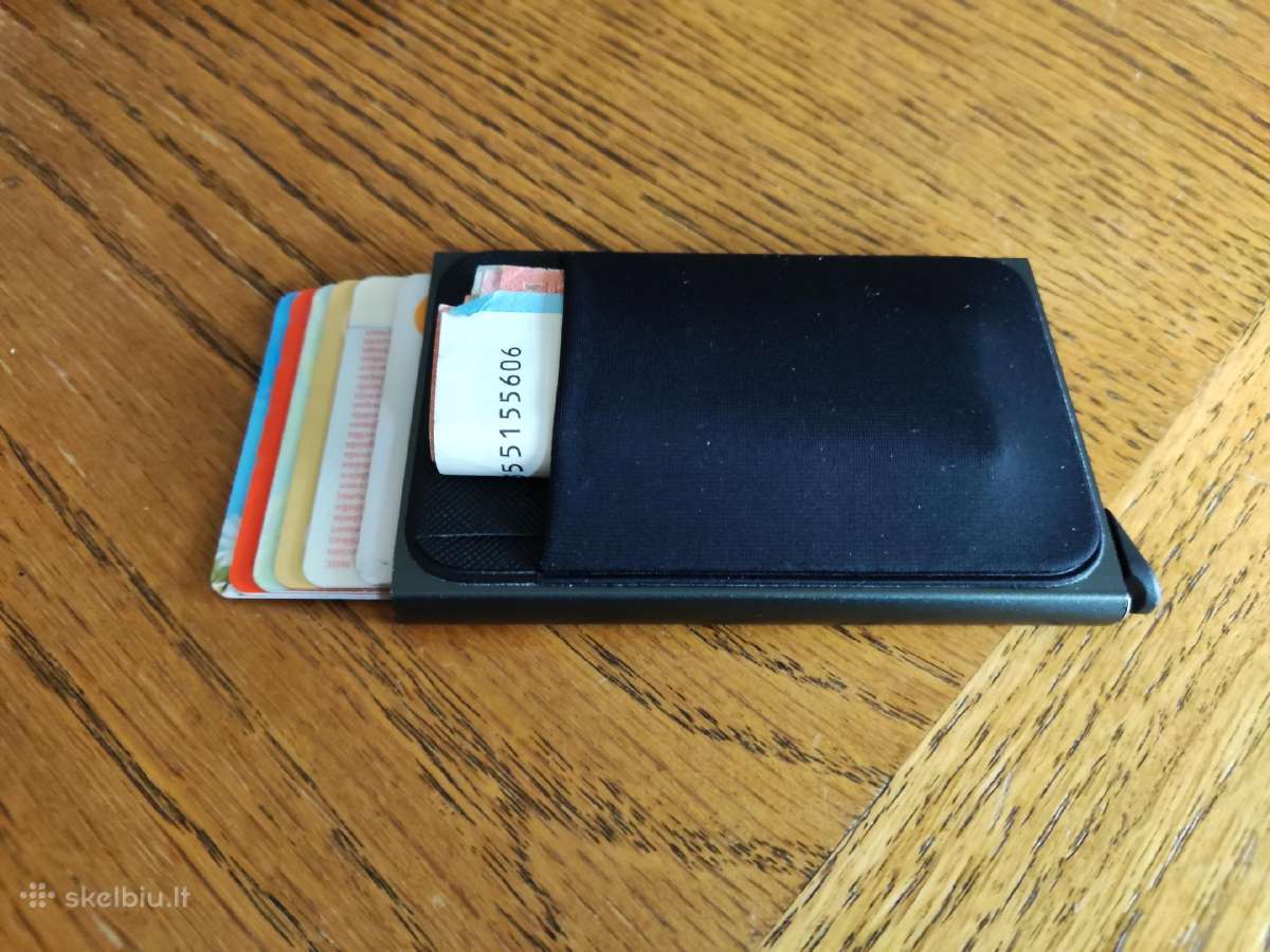 Automatinė maža piniginė su Rfid apsauga