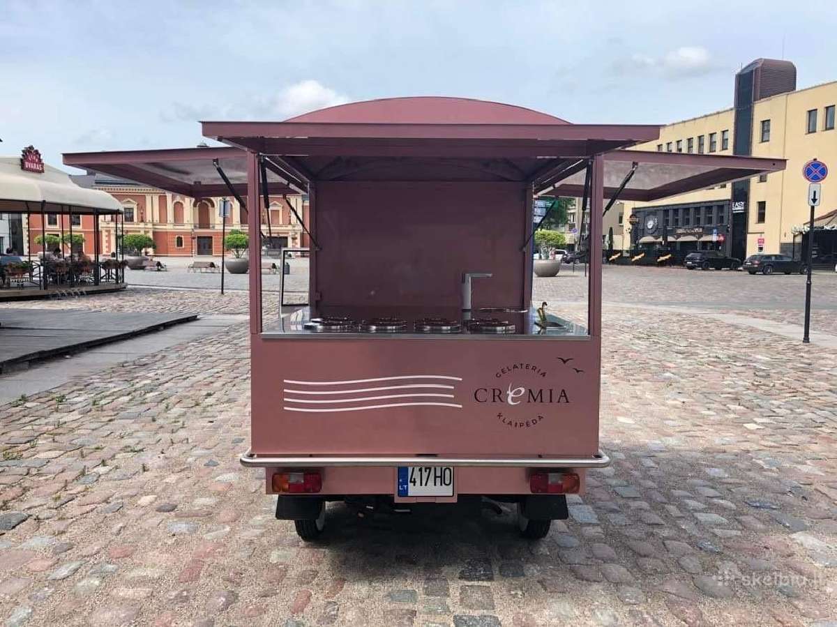 Food truck / Piagio Ape / ledų vagonėlis - nuotraukos Nr. 3