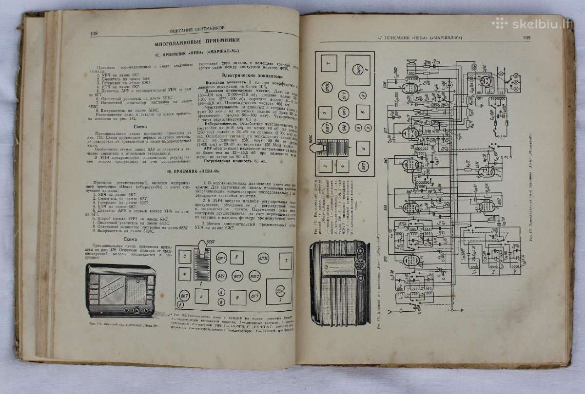 Radijo imtuvų vadovas knyga 1960 m. - nuotraukos Nr. 9