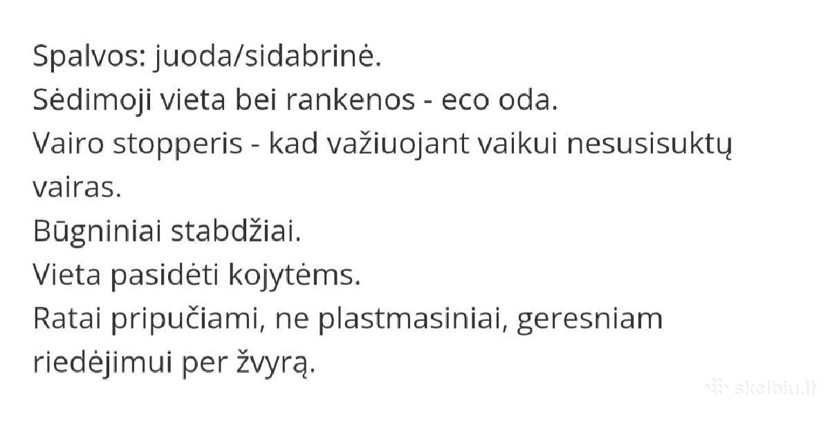 Balansinis dviratukas - nuotraukos Nr. 6