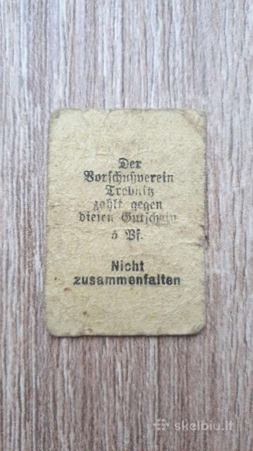 5 pfennig. Vokietija - nuotraukos Nr. 2
