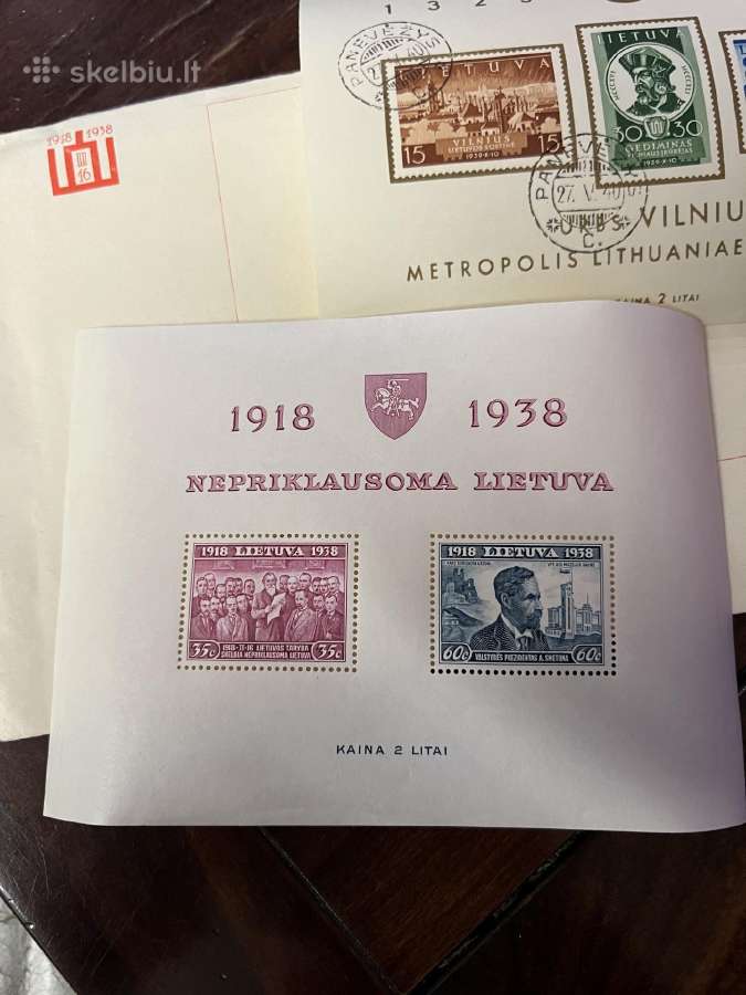 Lietuvos pašto blokai - nuotraukos Nr. 2