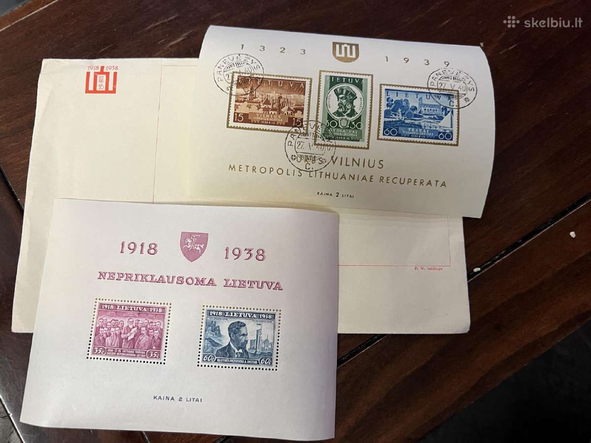 Lietuvos pašto blokai