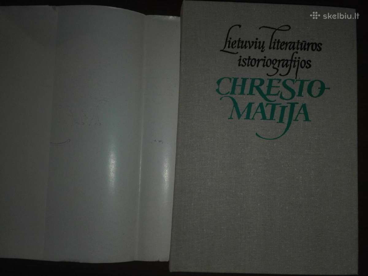 185. Lietuvių Literatūros Istoriografijos Chrestom - nuotraukos Nr. 2