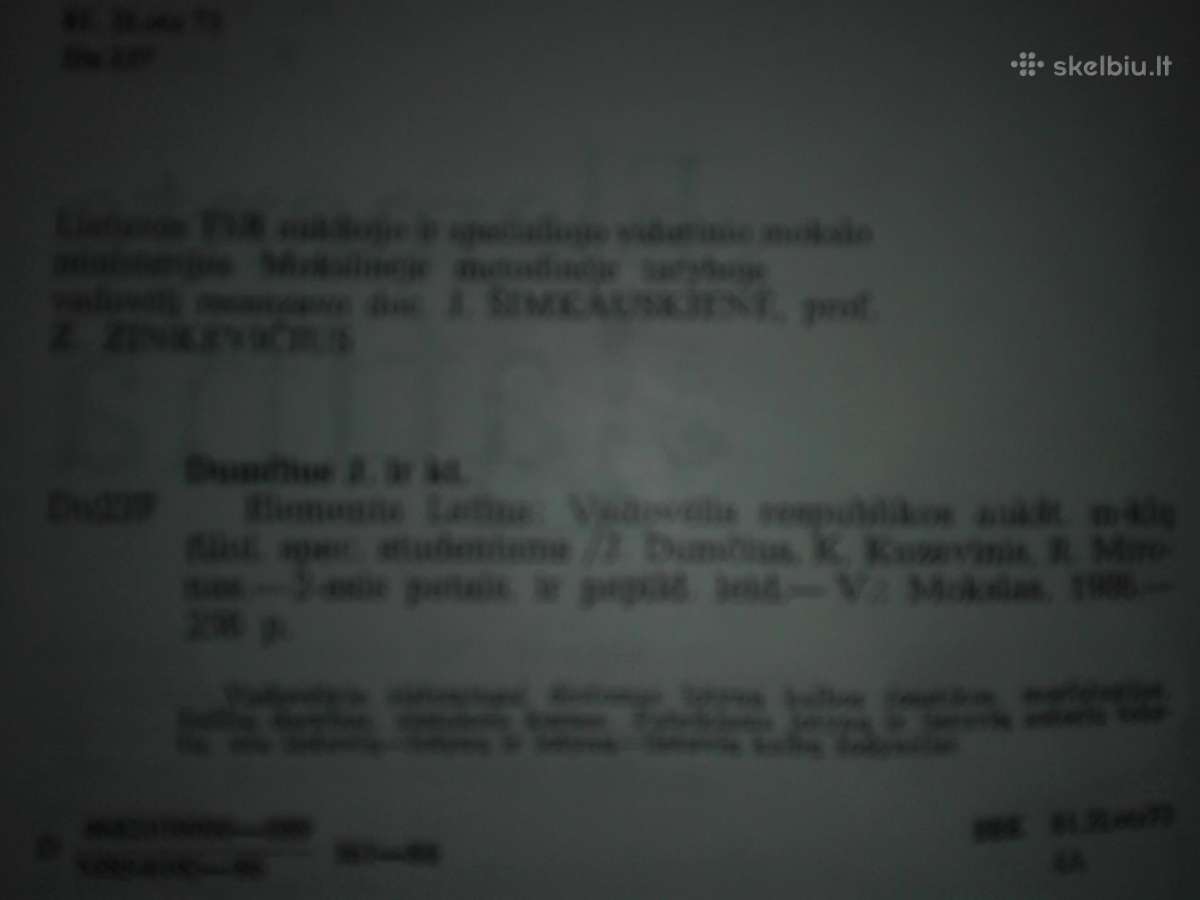 195. Elementa Latina Dumčius J. - nuotraukos Nr. 2