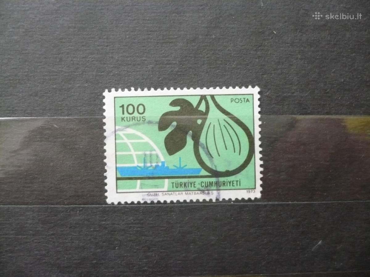 1973 m. Eksporto gaminiai – Ficus carica