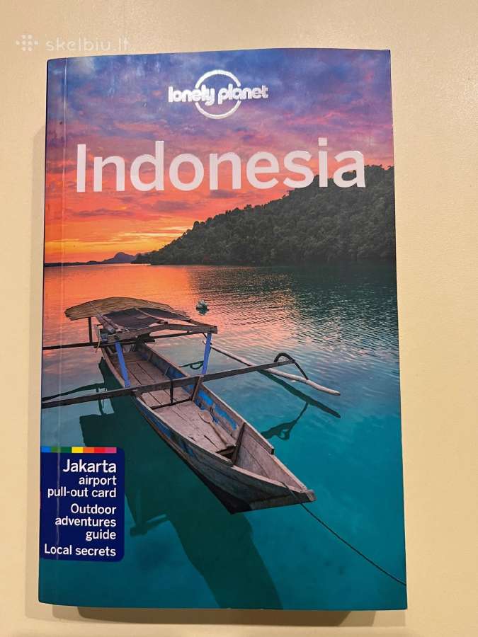 Indonezijos Lonely Planet (naujas, 2021m leidimas)