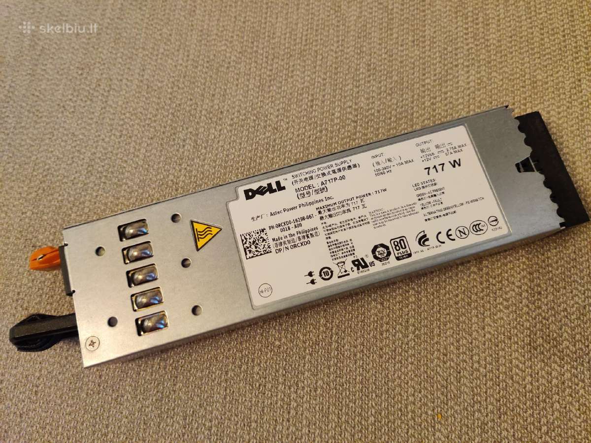 Serverinis maitinimo šaltinis 12v 57a 717w
