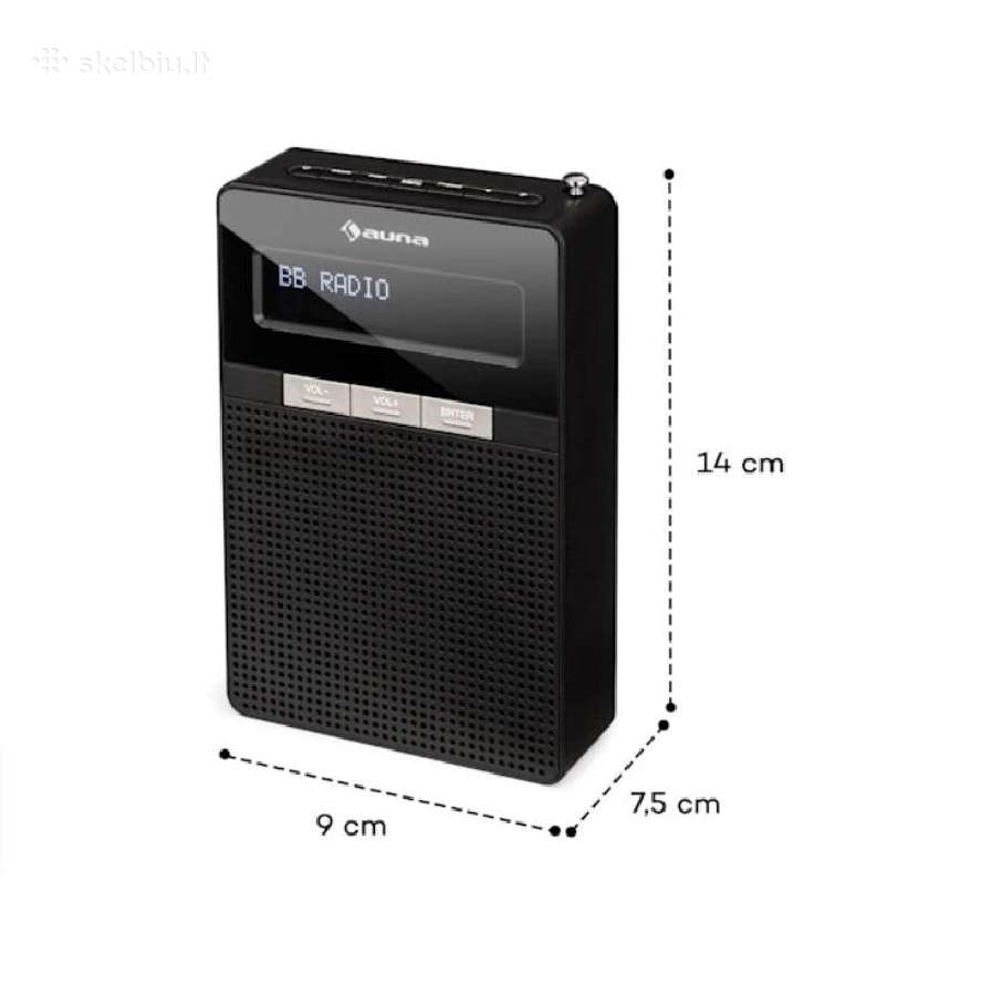 Nenaudota Auna "Digiplug" Dab radija su Bluetooth - nuotraukos Nr. 3