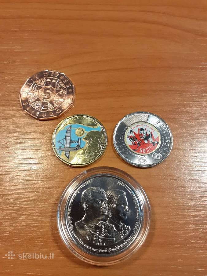 Pasaulio naujasios monetos