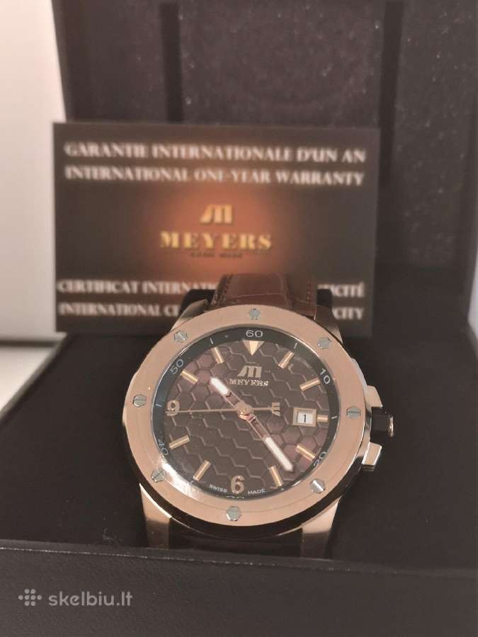Meyers Fly Racer naujas Šveicariškas laikrodis - nuotraukos Nr. 5