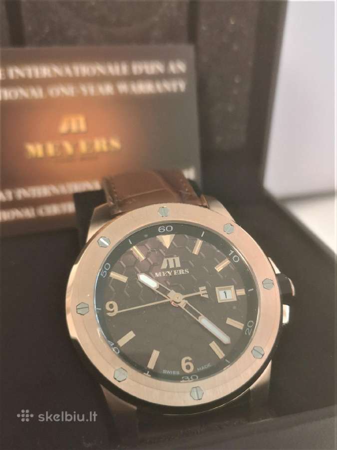 Meyers Fly Racer naujas Šveicariškas laikrodis - nuotraukos Nr. 6