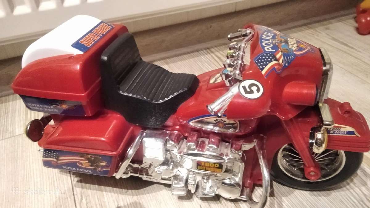 Žaislinis motociklas - nuotraukos Nr. 2