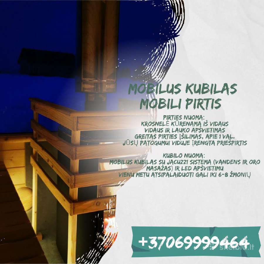 Mobili pirtis ! mobilus Kubilas ! Nuoma - nuotraukos Nr. 25