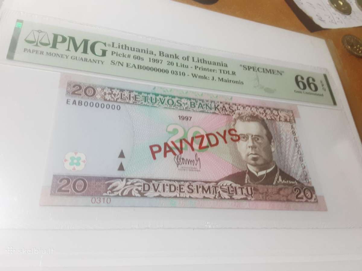 Parduodu litus Pavyzdys 1991-2007 m. - nuotraukos Nr. 11