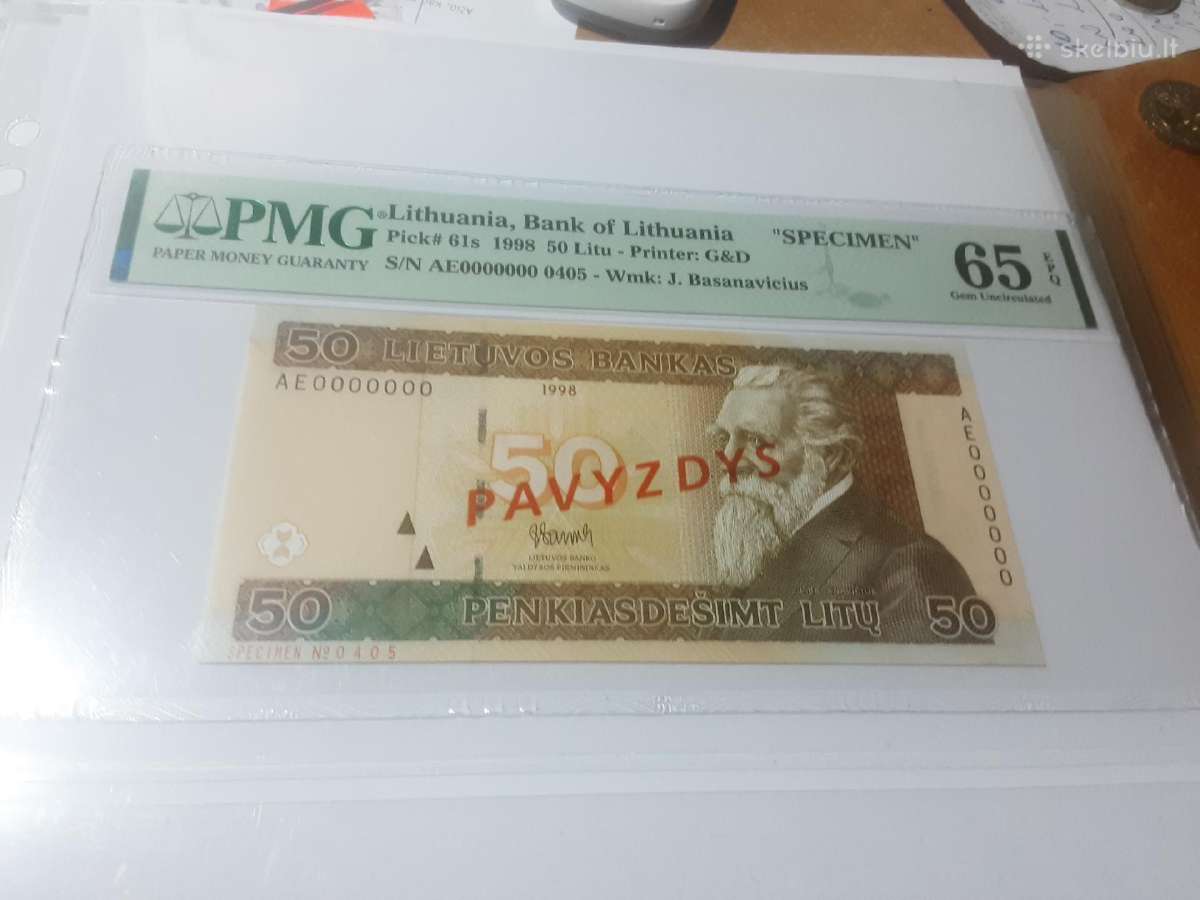 Parduodu litus Pavyzdys 1991-2007 m. - nuotraukos Nr. 8