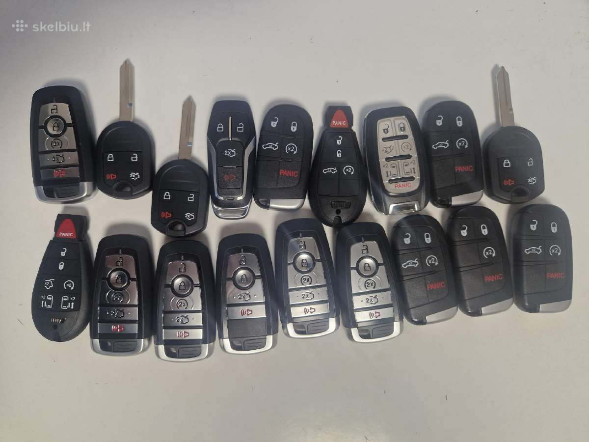 Raktai pririšimas Dodge Jeep Ford Porsche Mazda