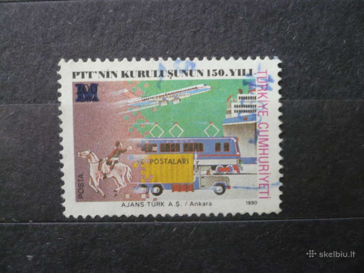 1996 1989-1990 pašto ženklai Priemoka