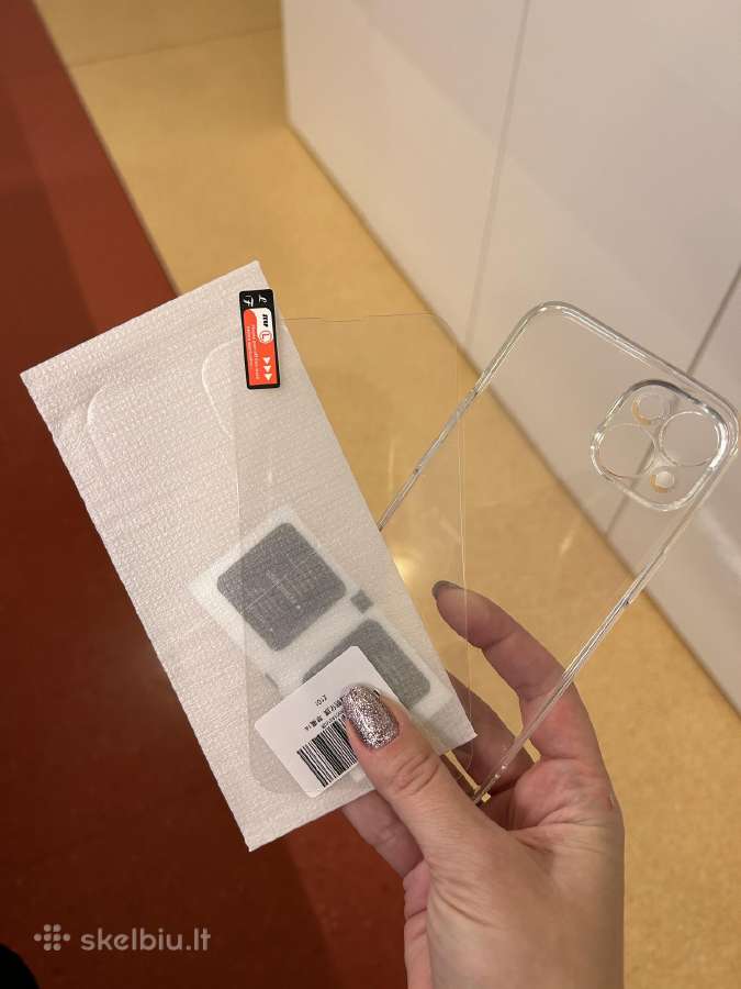 iPhone 14 dėkliukas ir apsauginis stiklas - nuotraukos Nr. 2