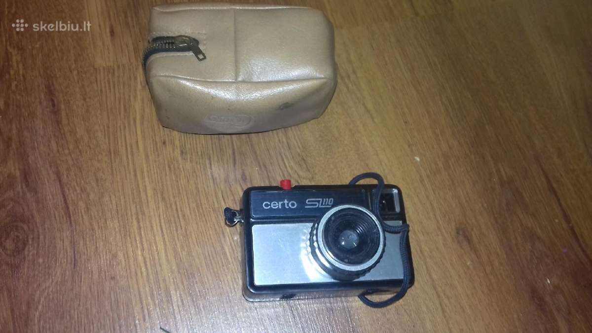 Fotoaparatas juostinis certo