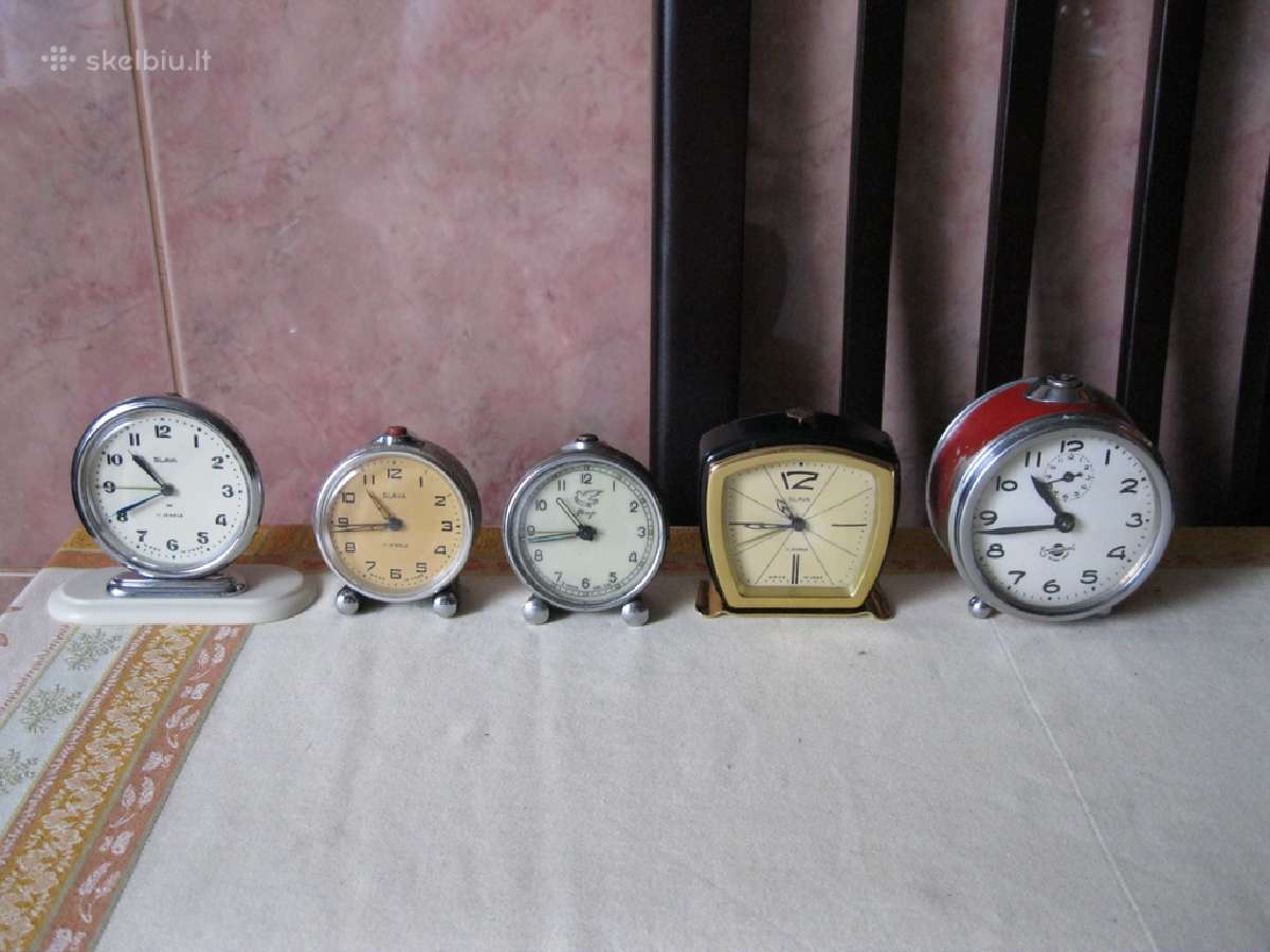 Sovietmečio .Žadintuvai " Budilnikai". - Veikia. | Skelbiu.lt Sovietmečio .Žadintuvai " Budilnikai". - Veikia.