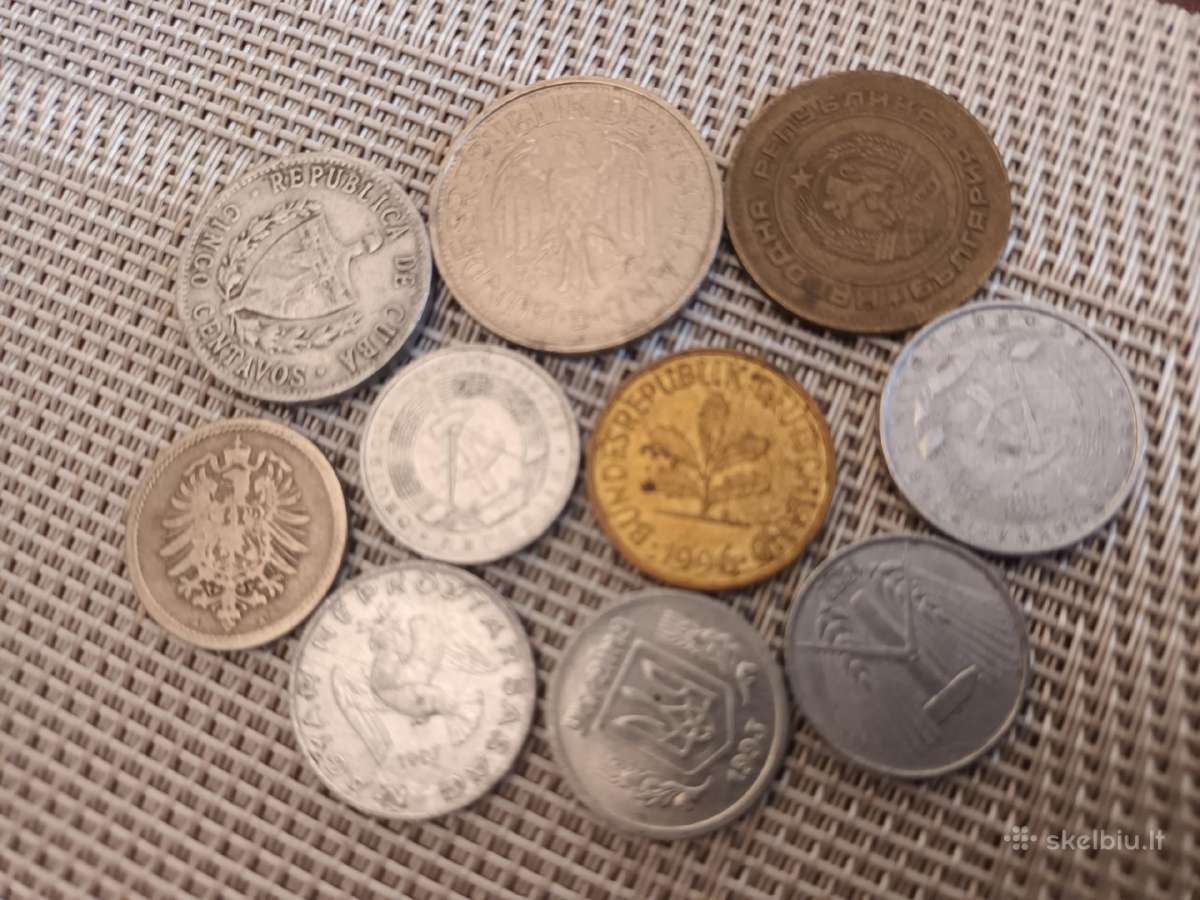 Monetos latvija estija ukraina europa, yra 626 vnt - nuotraukos Nr. 9