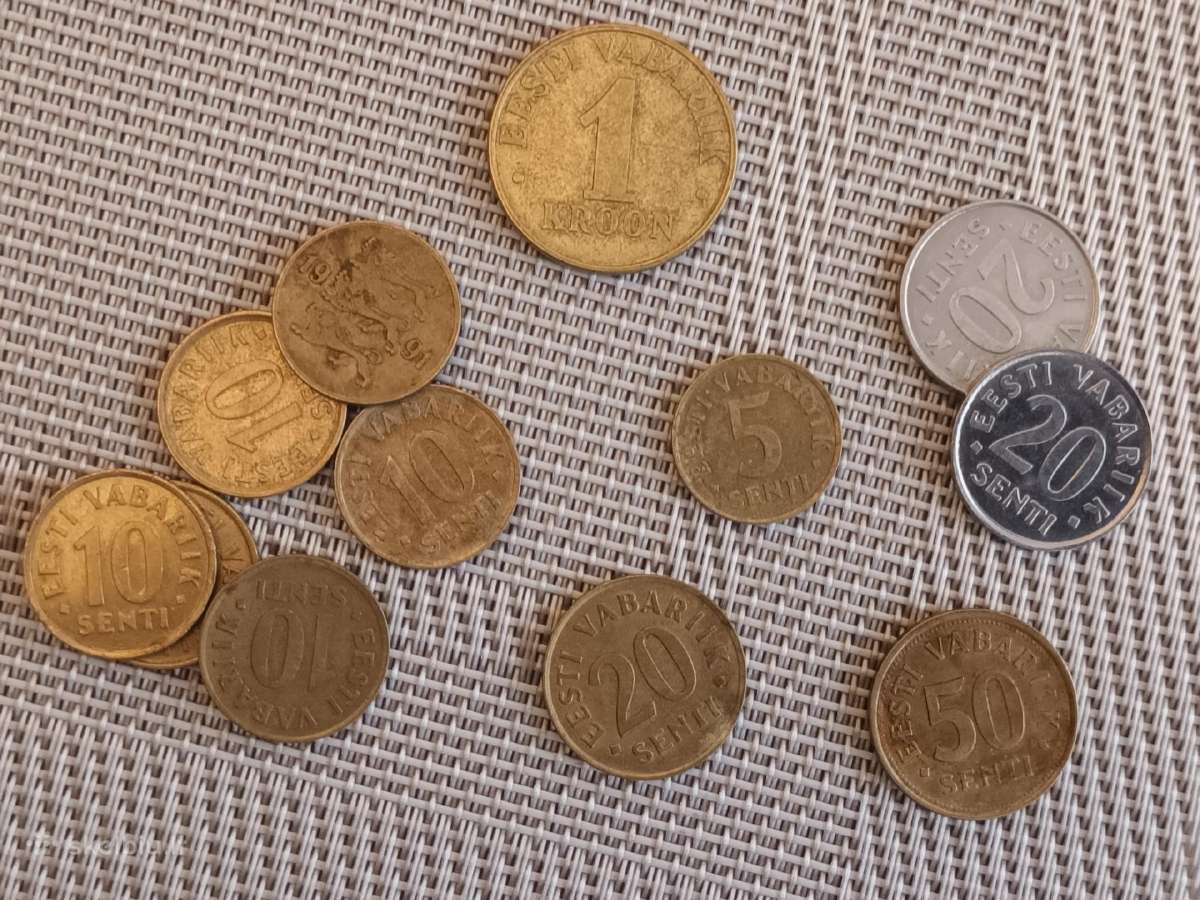 Monetos latvija estija ukraina europa, yra 626 vnt - nuotraukos Nr. 6