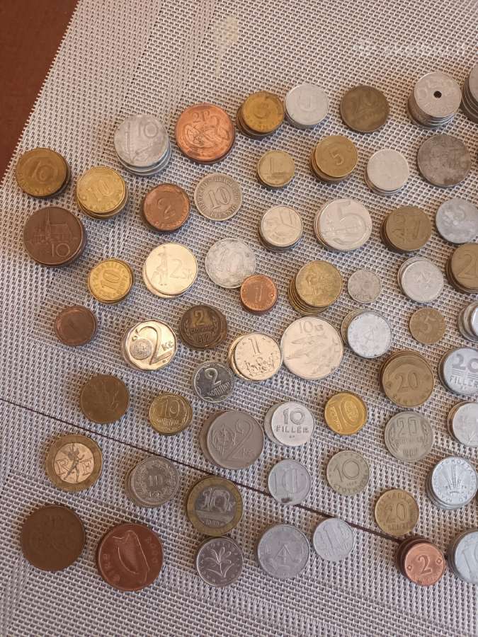 Monetos latvija estija ukraina europa, yra 626 vnt - nuotraukos Nr. 3