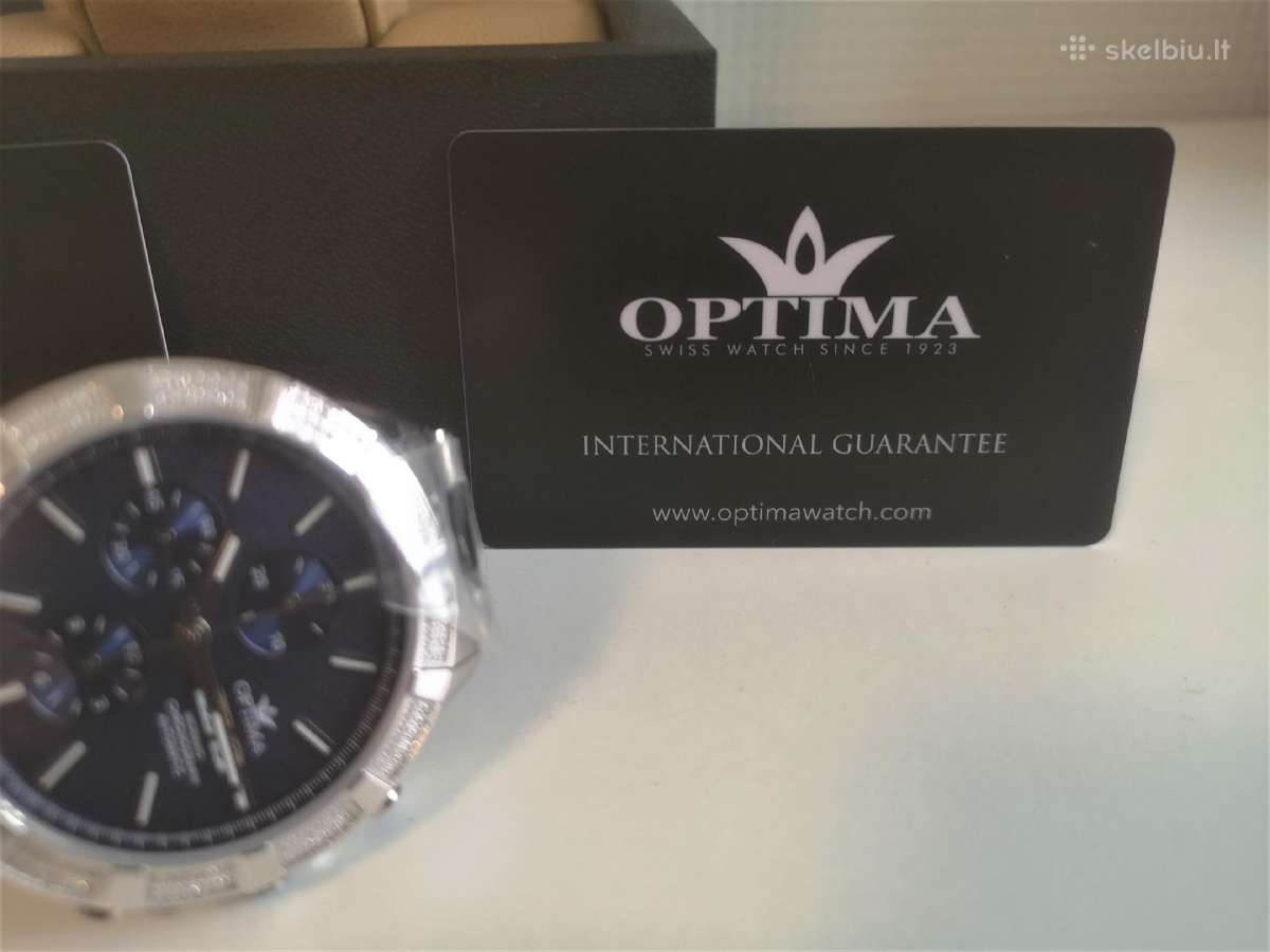 Optima - Morano Diamond Šveicariškas laikrodis - nuotraukos Nr. 7