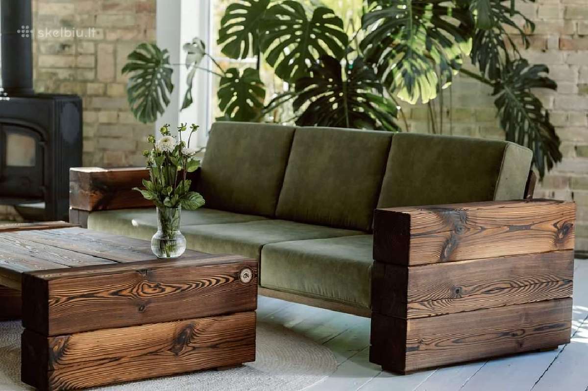 Medžio masyvo Timber terasos / lauko baldai - nuotraukos Nr. 21