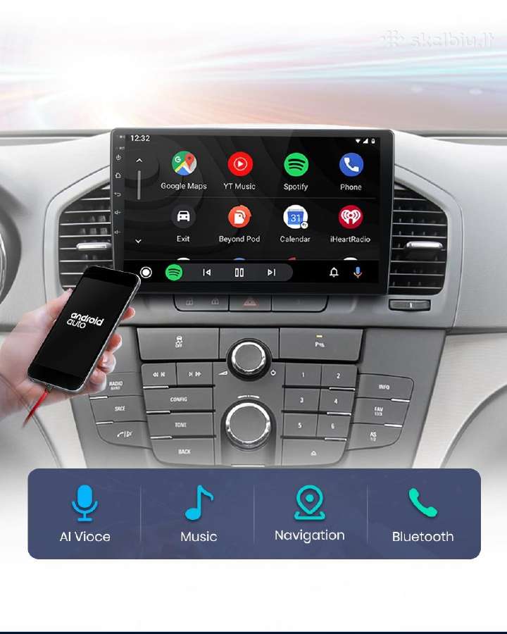 Opel Insignia 2008 - 2018 android multimedija - nuotraukos Nr. 10