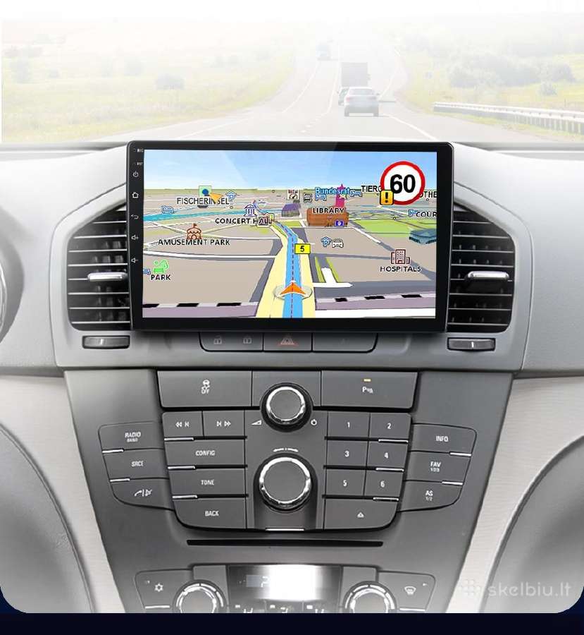 Opel Insignia 2008 - 2018 android multimedija - nuotraukos Nr. 12