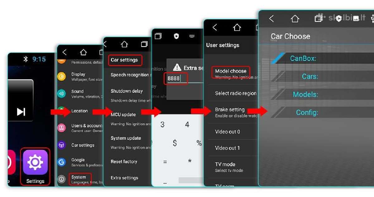 Opel Insignia 2008 - 2018 android multimedija - nuotraukos Nr. 15