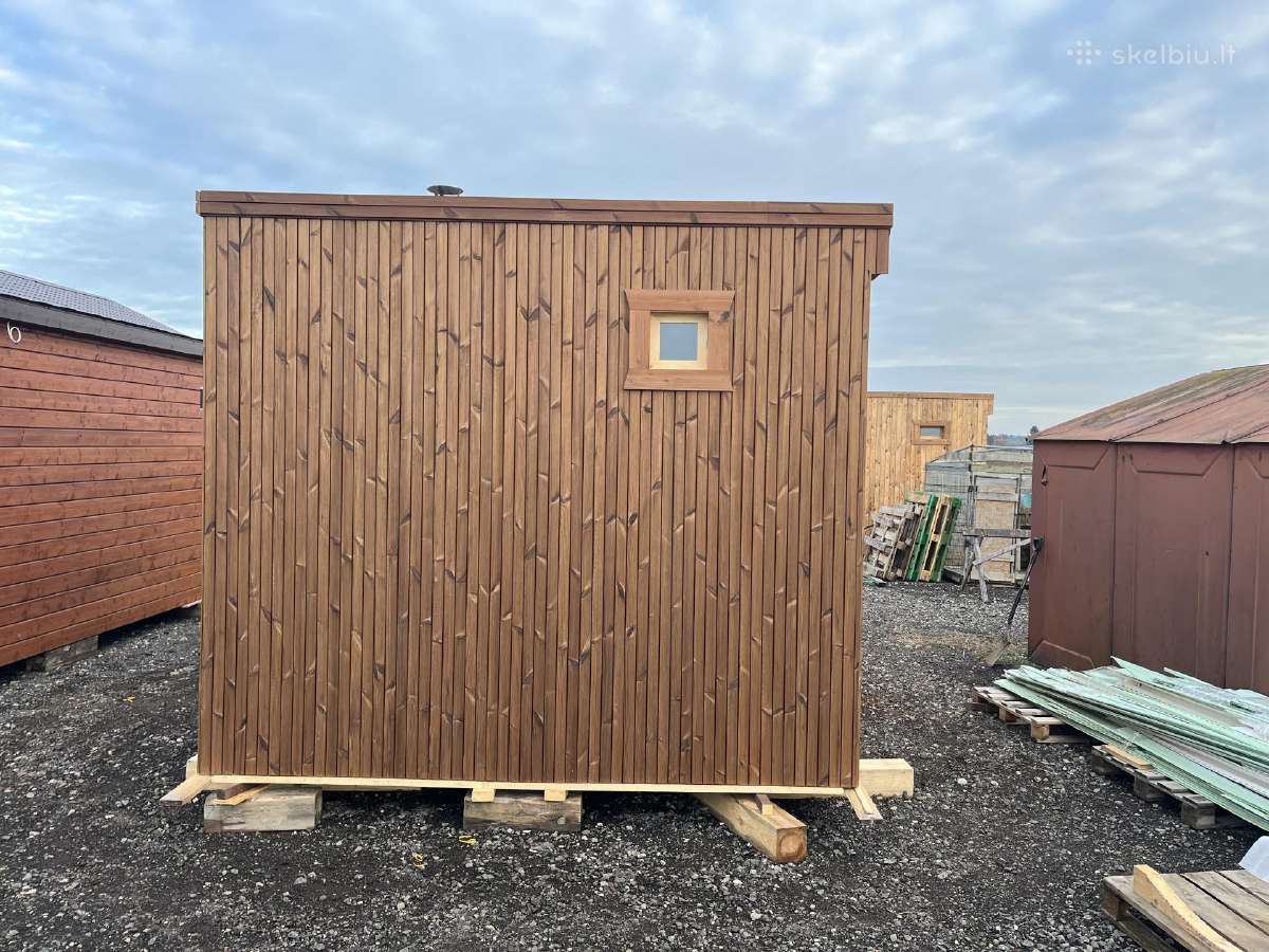 Pirtis sauna 5x3 Termo mediena - nuotraukos Nr. 3