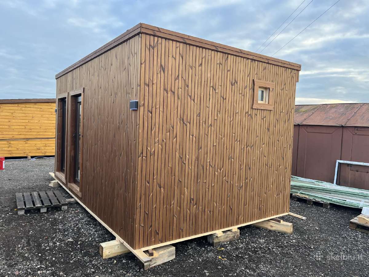 Pirtis sauna 5x3 Termo mediena - nuotraukos Nr. 5