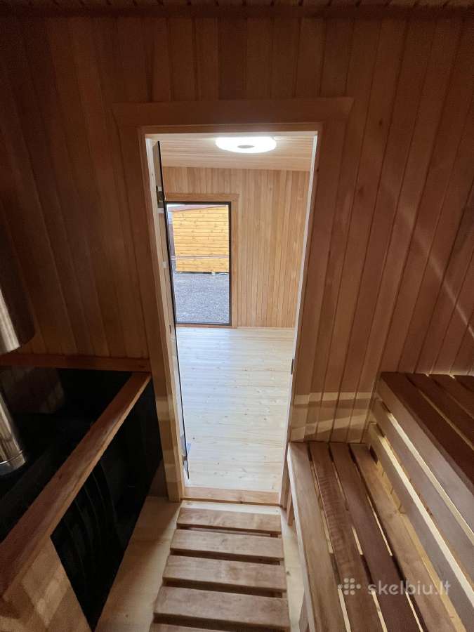 Pirtis sauna 5x3 Termo mediena - nuotraukos Nr. 14