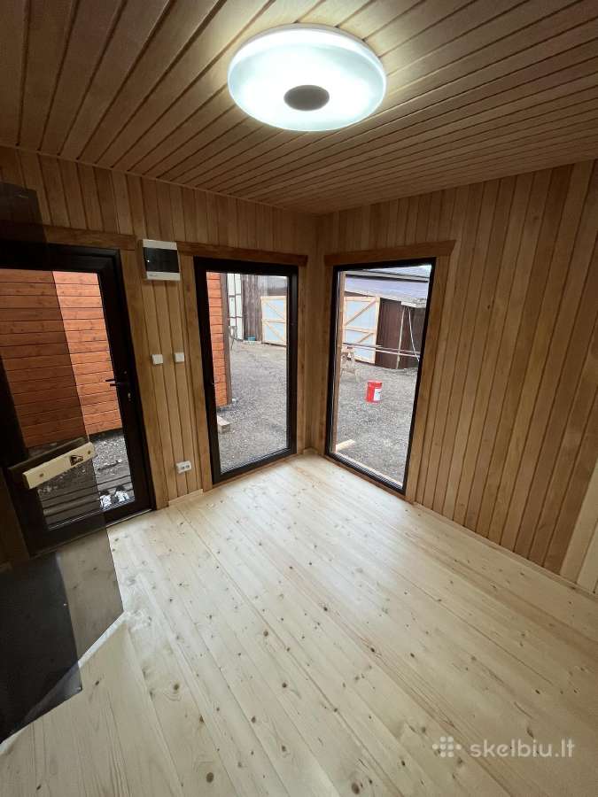 Pirtis sauna 5x3 Termo mediena - nuotraukos Nr. 16
