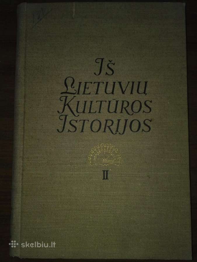 202. Iš Lietuvių Kultūros Istorijos