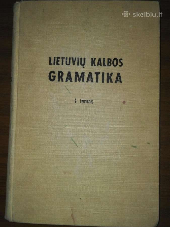 201. Lietuvių Kalbos Gramatika