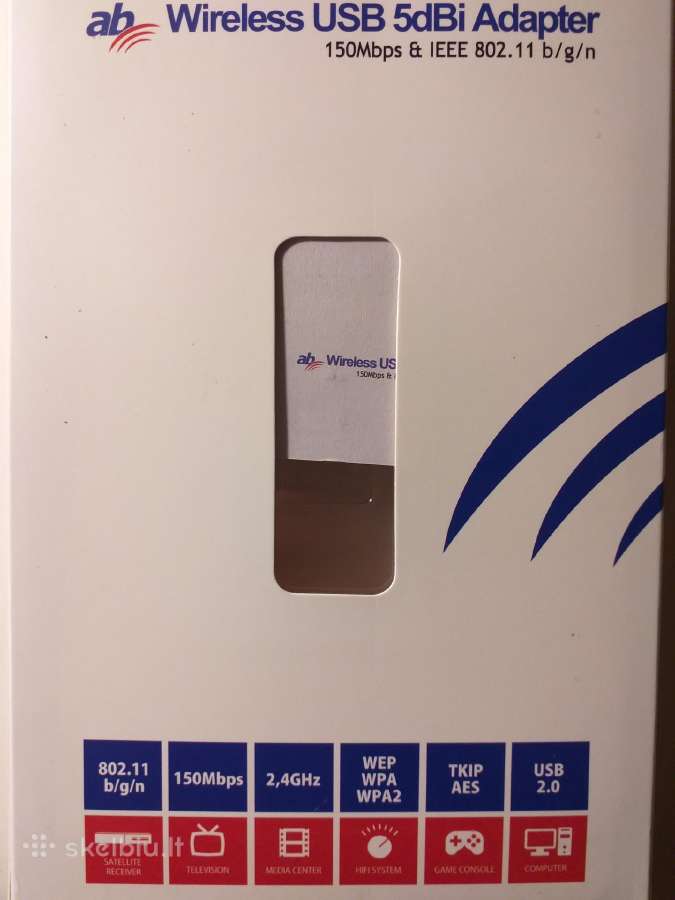Usb Wi fi adapteris (naujas) - nuotraukos Nr. 4