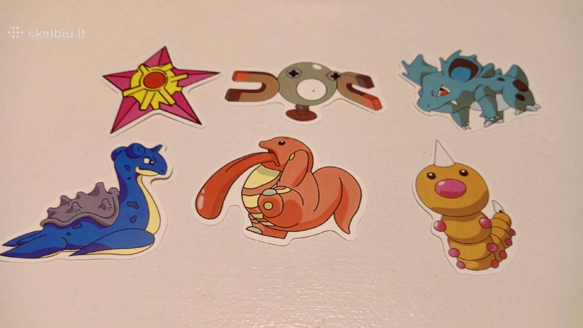 Lipdukai su pokemonais - nuotraukos Nr. 4